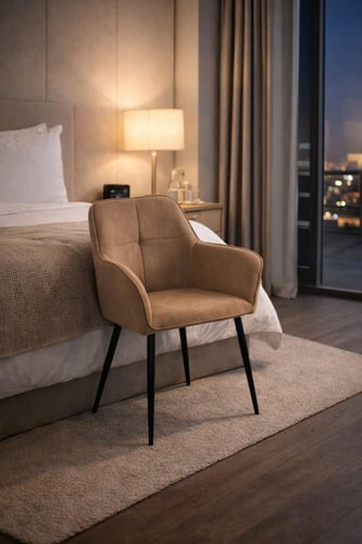 كرسي مفرد أنيق-بعدة ألوان