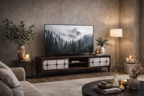 طاولة تلفزيون أنيقة وعصرية-بعدة ألوان