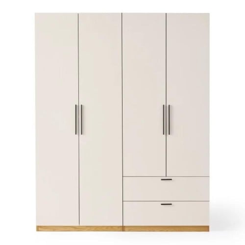 خزانة الملابس كيد بأبواب خشبية من اخشاب