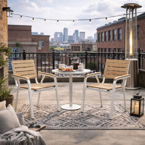 كرسي مفرد خارجي -بعدة ألوان