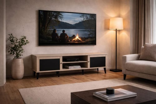 طاولة تلفزيون بلازما حديثة-بعدة ألوان