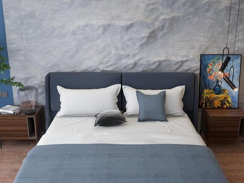 سرير جياني من أخشاب بمقاسات متعددة