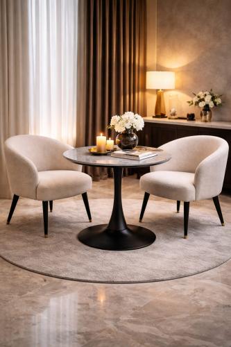 طاولة كافيه بديل للسيراميك-بعدة ألوان