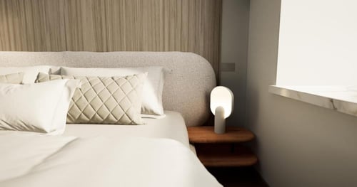 سرير روسيل من أخشاب بمقاسات متعددة