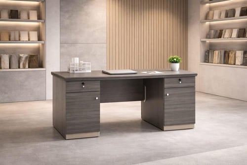 مكتب عمل بتصميم راقي-بعدة ألوان