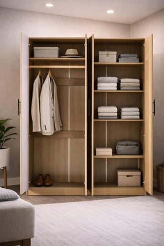 دولاب ملابس خشب-بعدة مقاسات