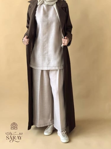 عباية بليزر خفيف مع بدلة داخلية لينا Leena