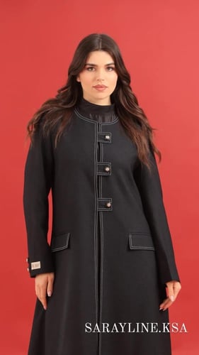 بليزر صافي لون أسود LUXURY