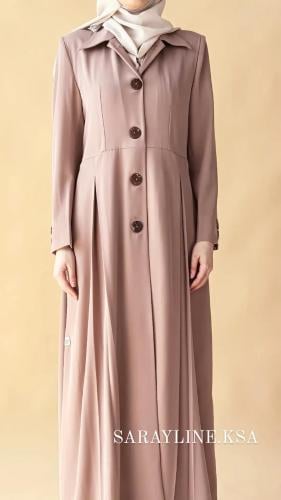 عباية رسمية أثير Atheer لون وردي لحمي