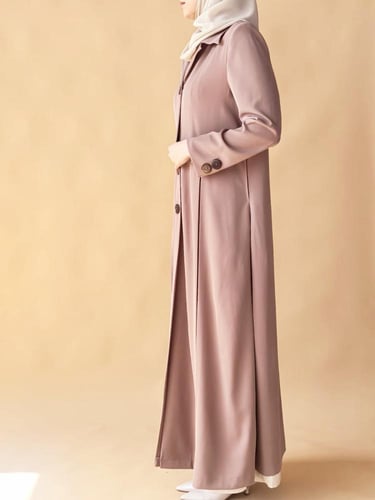عباية رسمية أثير Atheer لون وردي لحمي