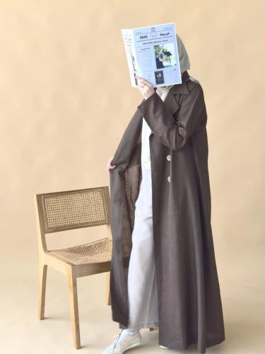 عباية بليزر خفيف مع بدلة داخلية لينا Leena