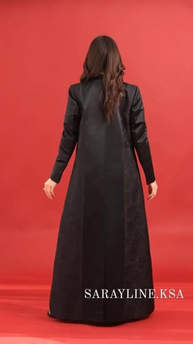 بليزر ثراء لون أسود LUXURY