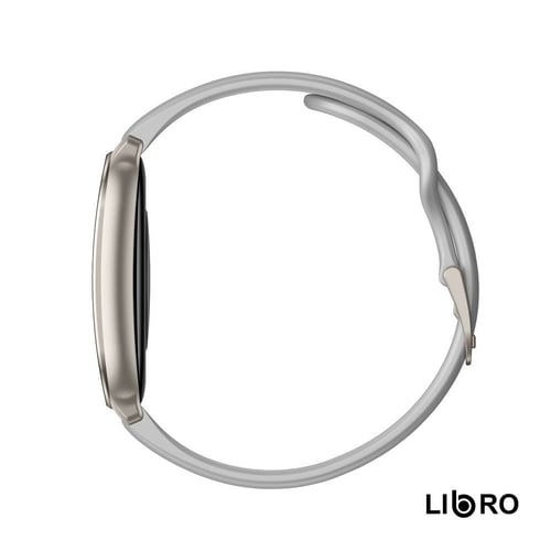 ساعة ليبرو الذكية شاشة امولد بتصميم منحني أنيق بطا...