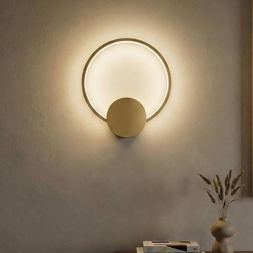 Modern copper LED lamp - Model H