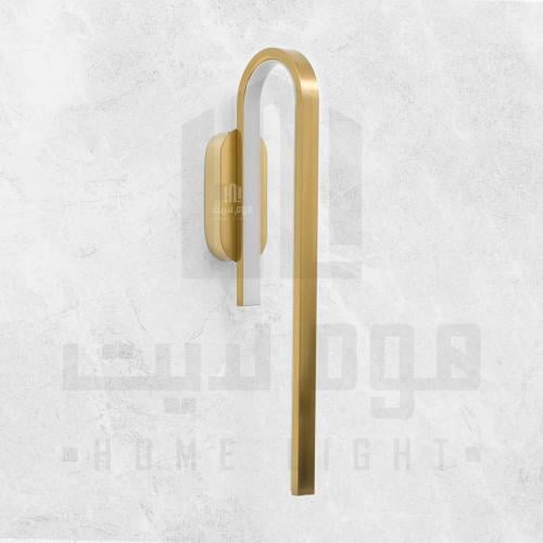 Modern copper LED lamp - Model C