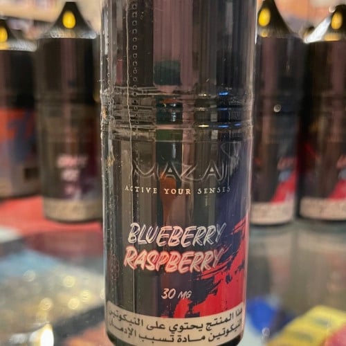 مزاج بلو بيري راز بيري (سولت )BLUE BERRY RASPBERRY...