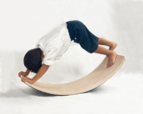 لوح التوازن لون زهري