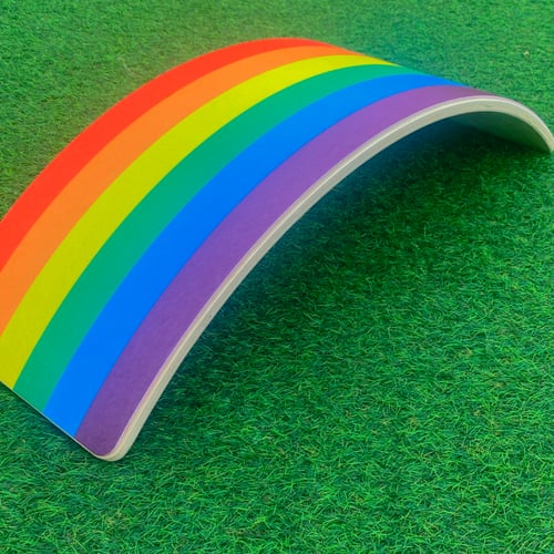 لوح التوازن لون قوس قزح