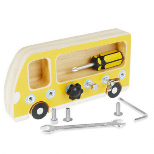 الحافله المشغوله لوح نشاط عمليه حسيه