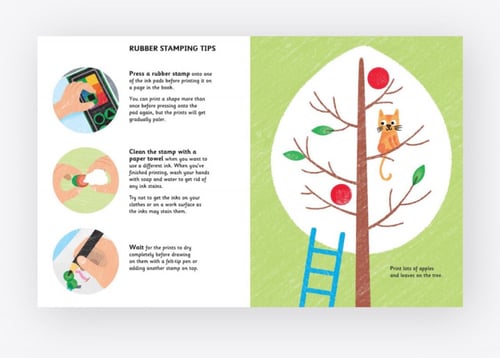 Rubber Stamp Activities Garden