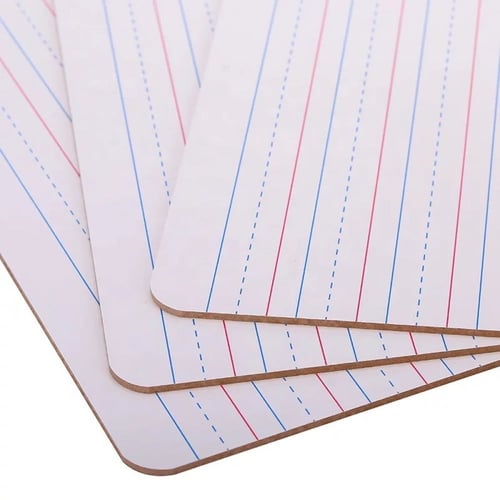 6 قطع سبوره بيضاء مزدوجه