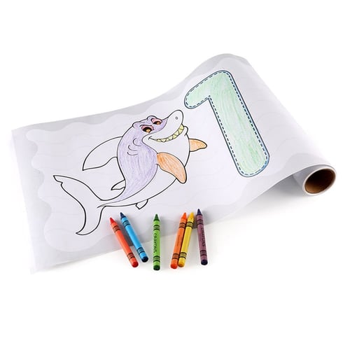 لفه تلوين الارقام 123 اللاصق