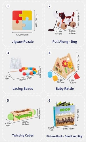 صندوق تعليمي من 19-24 شهر