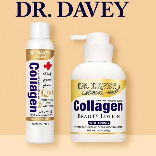 مجموعة Dr. Davey Collagen هي الحل المثالي لبشرة نا...