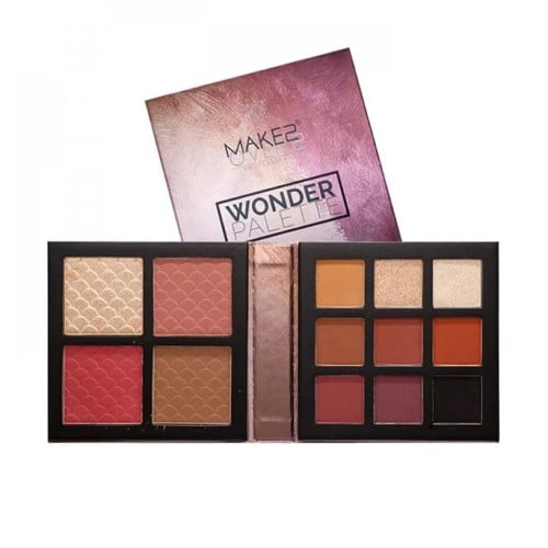 مجموعة تحديد الوجه والعيون ووندر من ميك اوفر22 - W...