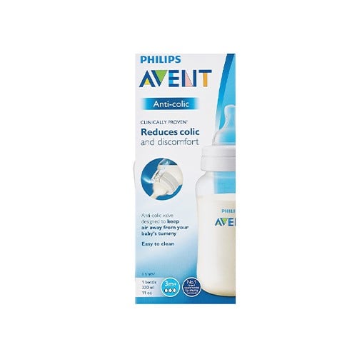 فيليبس أفينت رضاعة بلاستيكية مضادة للمغص ( scf816/...