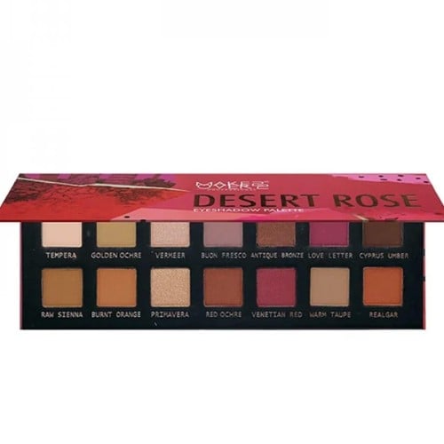 مجموعة ظلال العيون ديزرت روز من ميك اوفر22 - DR001