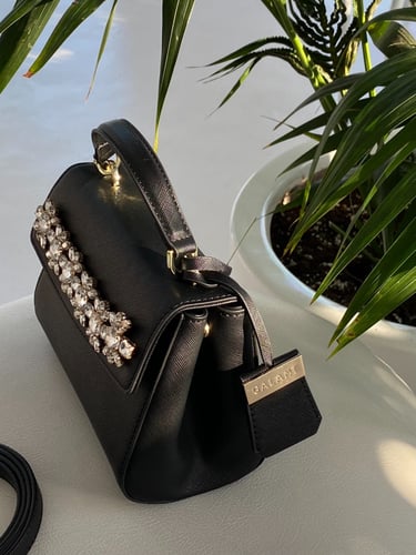 Crystal bag black