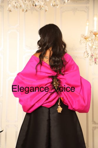 فستان من قماش الشانتون الهندي