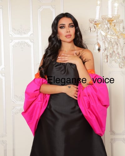 فستان من قماش الشانتون الهندي