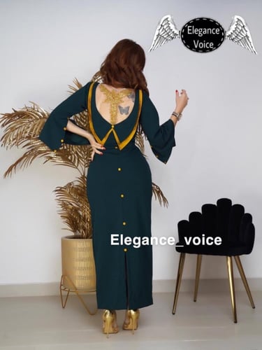 فستان من قماش الباربي