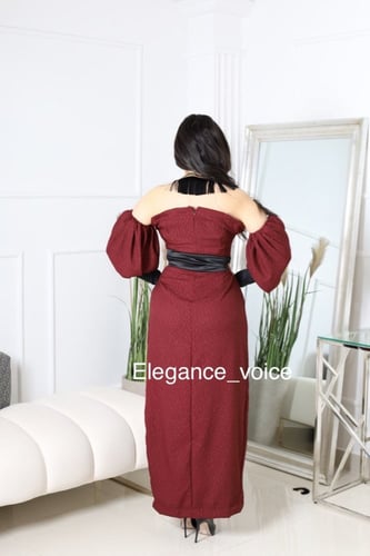 فستان من الجاكار الاسترش