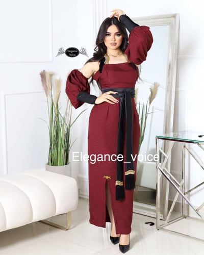 فستان من الجاكار الاسترش