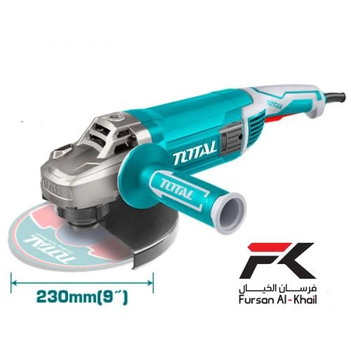 Total 2400-watt 9-inch angle grinder – high power...