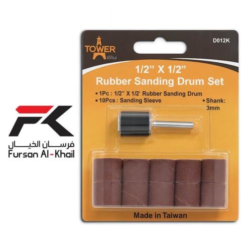 Cylindrical sanding set (1/2 inch × 1/2 inch) | Ta...