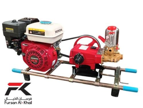 مضخة رش زراعية 40 بار محرك هوندا GX160