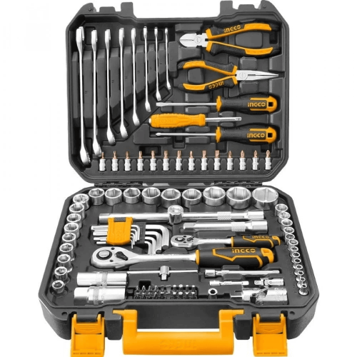 طقم عد مشكل 100 قطعة-انجكو - ingco