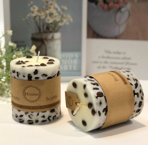 شمع معطر بنكهة القهوة