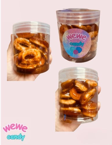 قمي الخوخ مع ( صوص مكس حامض جدا وحلو ) 150g