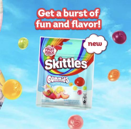 Skittles Gummies فروتي مستورد