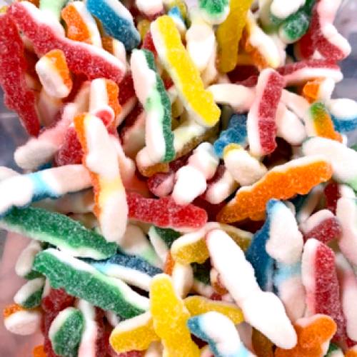 جيلي تمساح ملون 100 / جرام