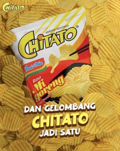 شبس شيتاتو بنكهة الإندومي