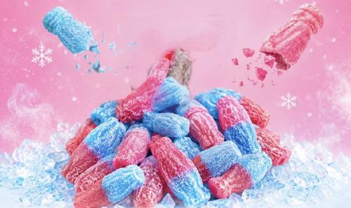 Babyto Rings Candy dried freeze-dried with Bubbles...