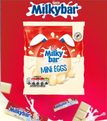 ميلكي بار ميني اقز مستورد / Milkybar eggs