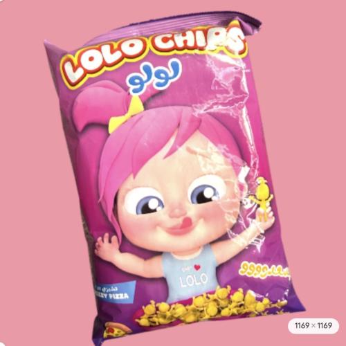 شبس لولو بنكهة الجبنة والبيتزا