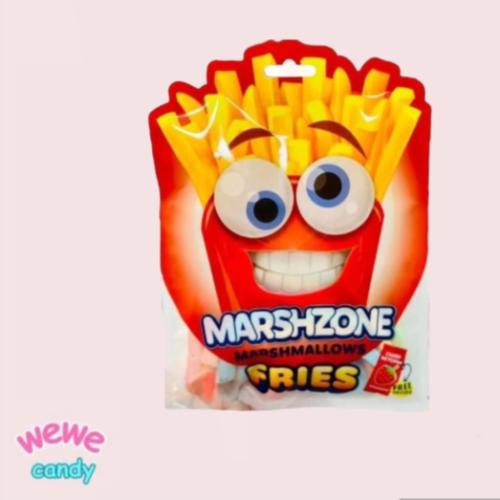 مارشميلو فرايز وبداخله صوص فراولة ( شكل عشوائي)